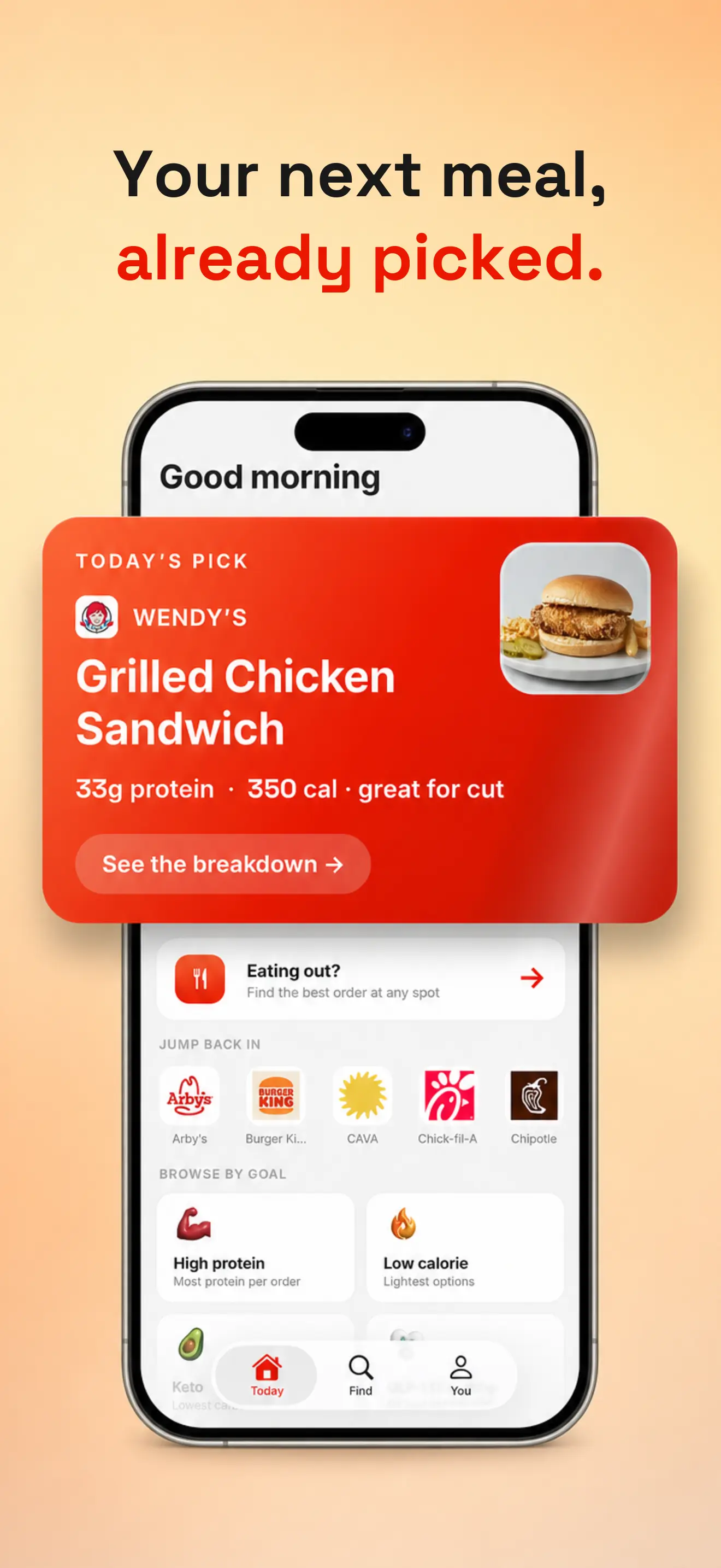 Log it in one tap