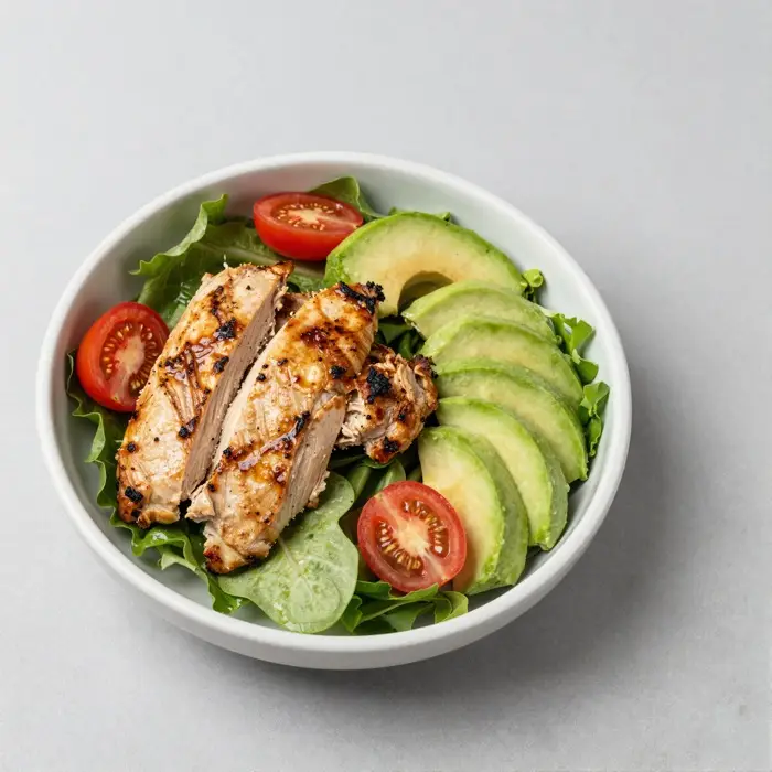 Crispy Chicken Cobb Salad w/ Grilled Chicken